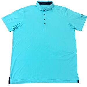 GREYSON Mens Teal Golf Polo Shirt The Woodland Country Club XL
